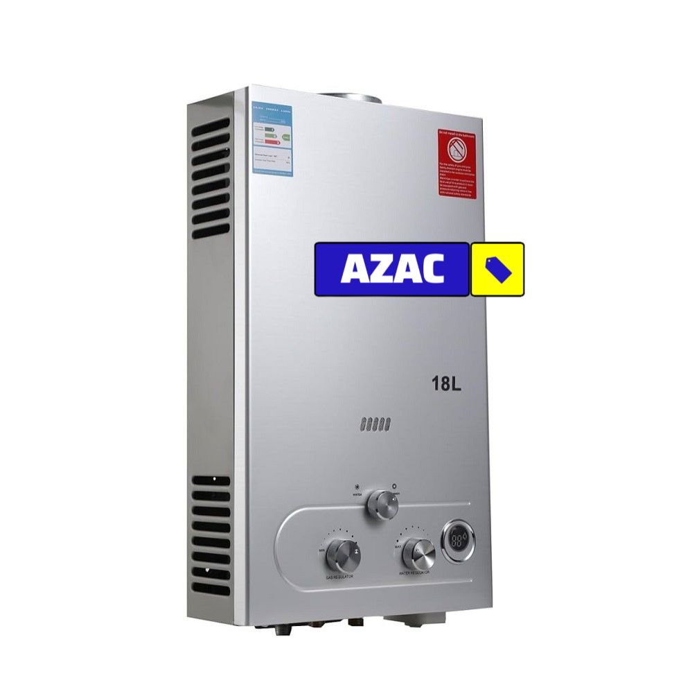 18L Tankless Water Geyser LPG Gas Water Heater