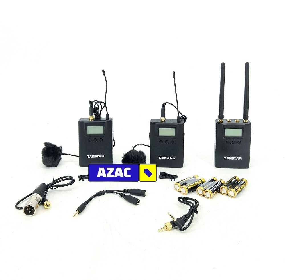 TAKSTAR SGC 200W R2 Dual Channel Wireless Camera Microphone