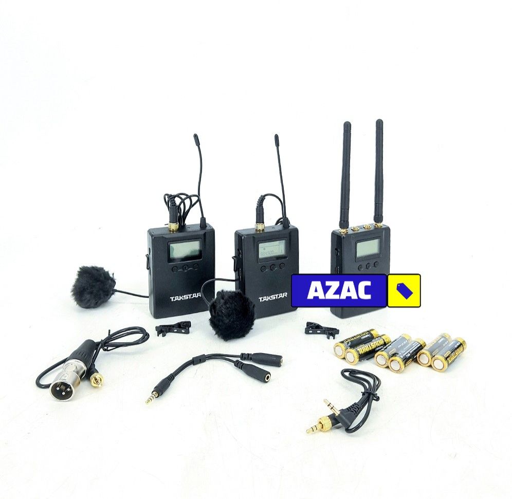 TAKSTAR SGC 200W R2 Dual Channel Wireless Camera Microphone