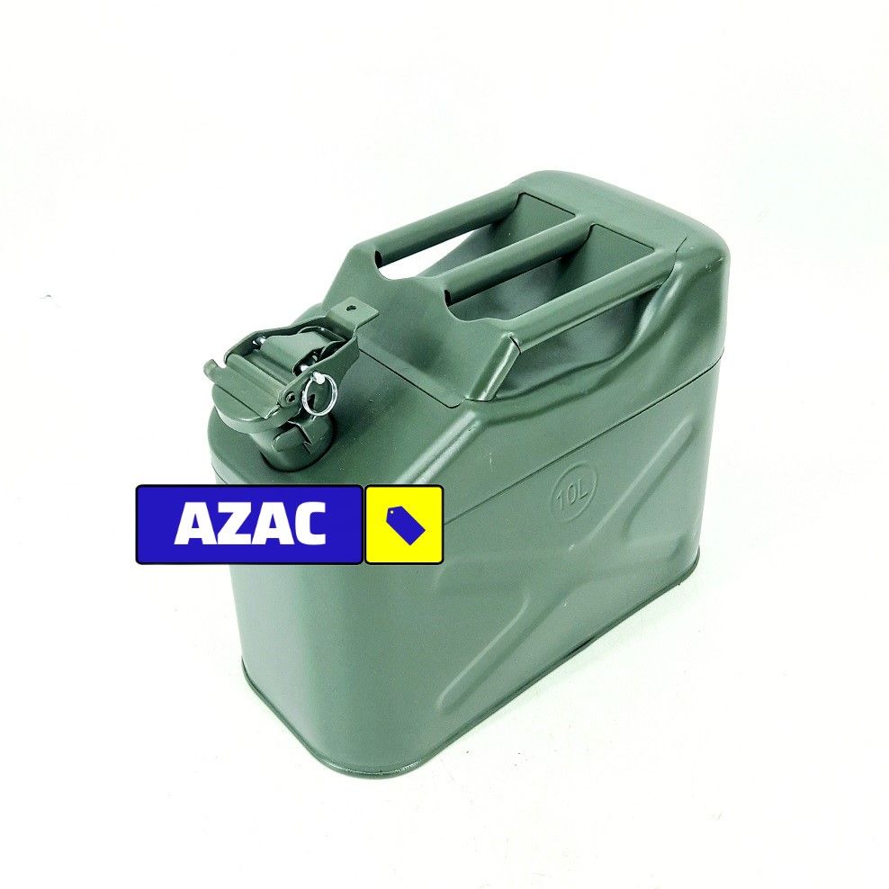 Heavy 10L Metal Fuel Jerry Can