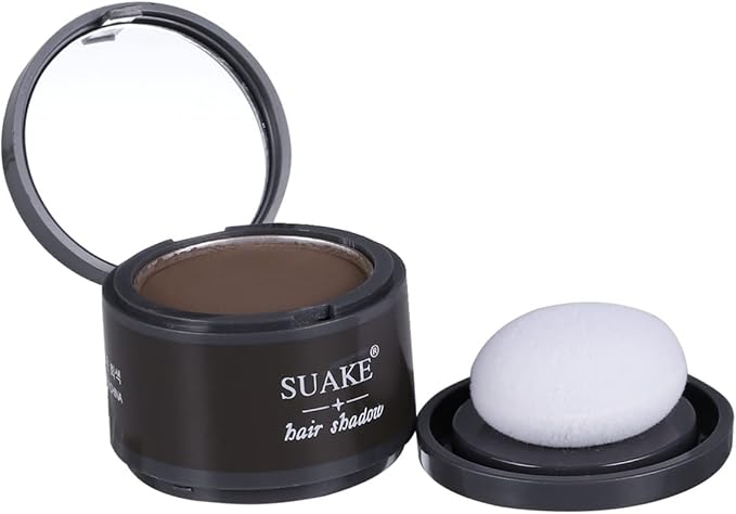 PREMIUM Hair Line Powder Black & Brown, Root Cover Up, Natural Instant Waterproof Hairline Shadow Powder, Hair Concealer, Scalp Cover, Thinning Hair, Less Hair Cover
