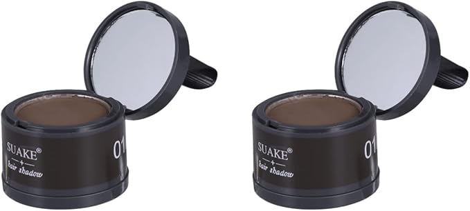 PREMIUM Hair Line Powder Black & Brown, Root Cover Up, Natural Instant Waterproof Hairline Shadow Powder, Hair Concealer, Scalp Cover, Thinning Hair, Less Hair Cover