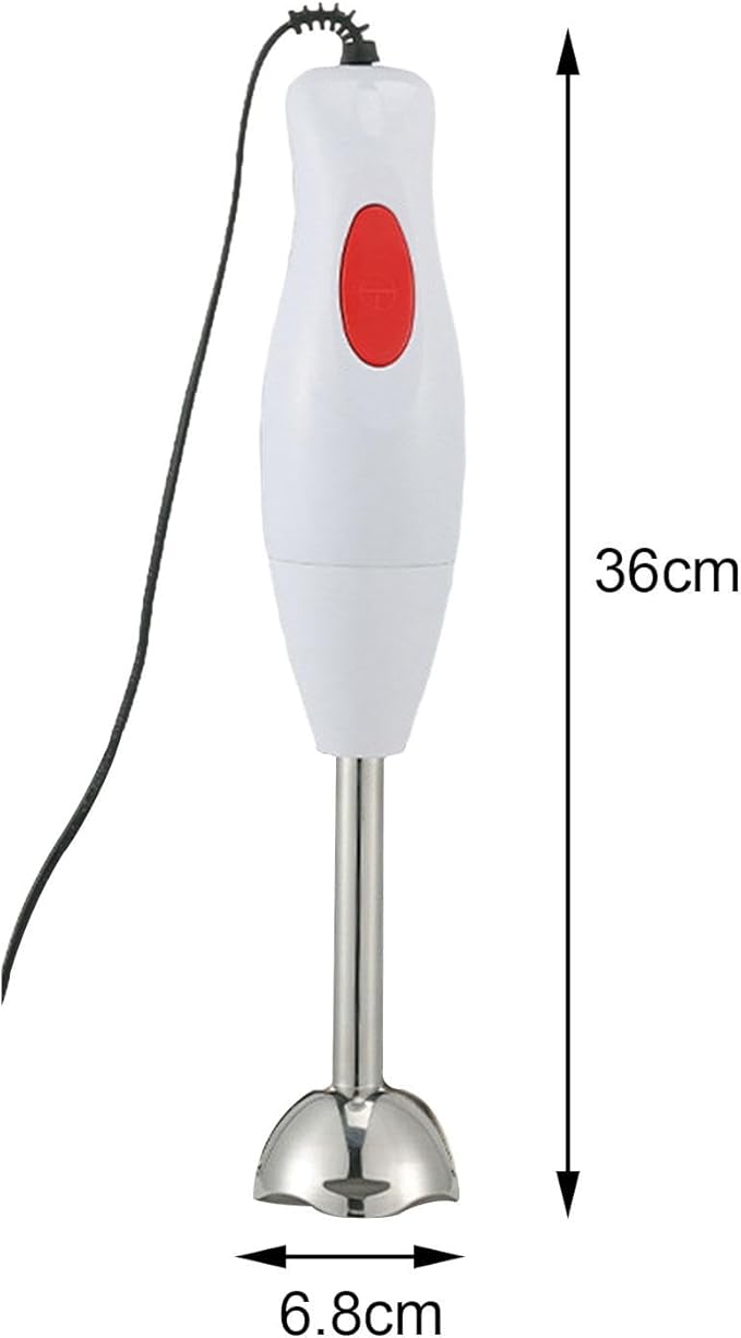 LATEST DESIGN Handblender Portable Hand Blender Electric Mixer Easy to Use Electric Meat Grinder Food Mixer for Household, Stainless Steel