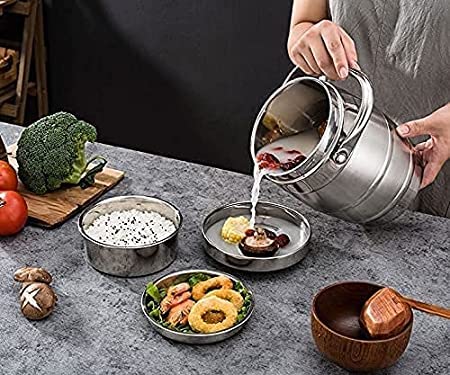 PREMIER James Pot 2ltrs Food Flask  Insulated Lunch Container for Hot Food Stainless Steel Vacuum Lunch Box Lunch for Office Picnic Travel