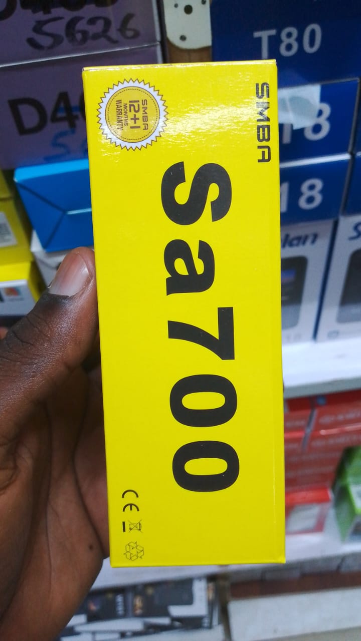 NEW Simba SA700 Dual SIM with Bluetooth Dialer Keypad Mobile Phone with FM Radio, MP3 Player, Bluetooth and FREE Oraimo Earphones