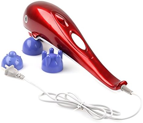 PREMIUM Dolphin Handheld Massager with Vibration, Magnetic, Far Infrared Therapy to Aid in Pain and Stress Relief For Men and Women big size