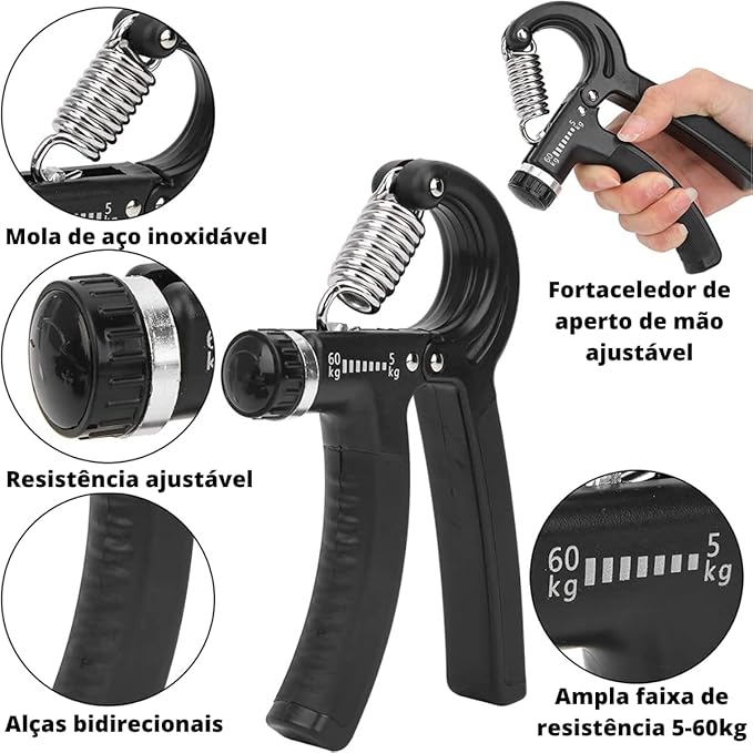 Sports Hand Grip Exercise Fingers Hands Grip Physiotherapy Hand Strengthener Exerciser Fingers and Wrist Kit 5 Pcs