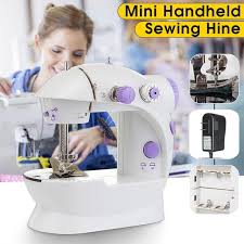 NEW Electric Mini Sewing Machine Multi Function Mini Portable Desktop Tailor Household Electric Craft Sewing Machine Handy Sewing Machine