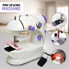 NEW Electric Mini Sewing Machine Multi Function Mini Portable Desktop Tailor Household Electric Craft Sewing Machine Handy Sewing Machine