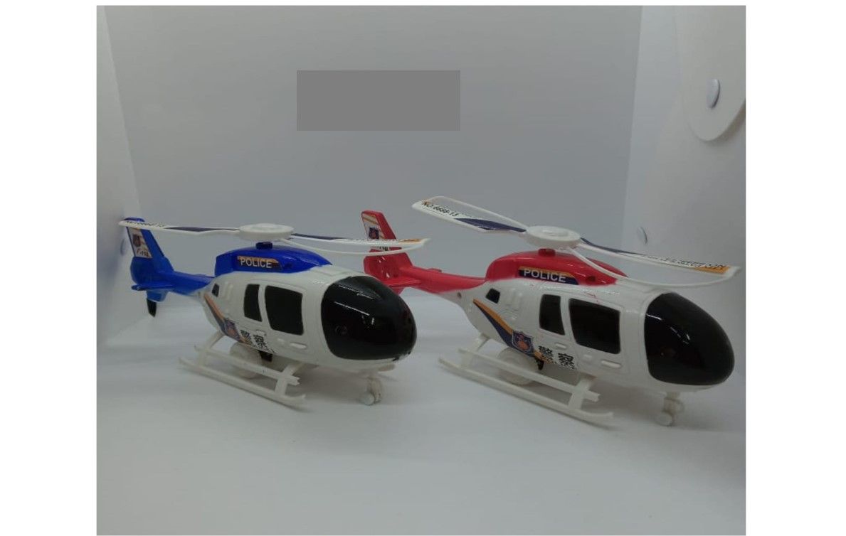 Police Helicopter Kids Toy,Spinning Propeller Rescue Aircraft, Action Play Helicopter for Boys and Girls, Imaginative Adventure Toy, Indoor Outdoor Fun, Role-Play Flight Toy, Gift for Children