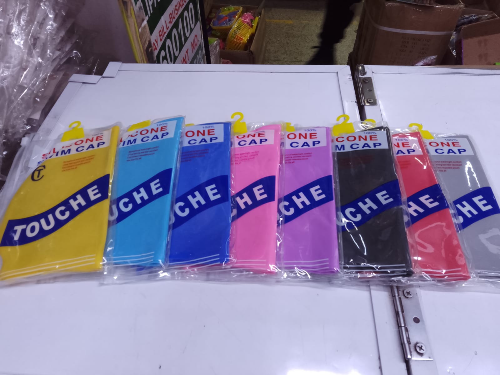 Touche Swimming Cap  – Durable Silicone Swim Cap, Multiple Colors, Comfortable Fit for Pool, Training & Competitive Swimming