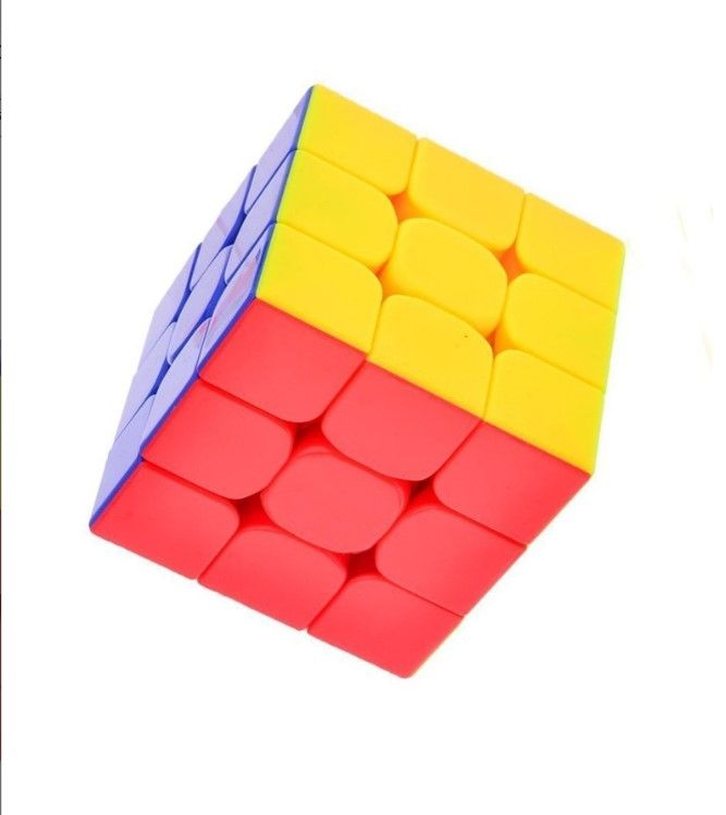 MoYu 3x3x3 Stickerless Speed Cube – Magnetic Puzzle Cube, Smooth Turning & Excellent Corner-Cutting, Brain Teaser for Kids & Adults,MoYu 3x3x3 Stickerless Speed Cube