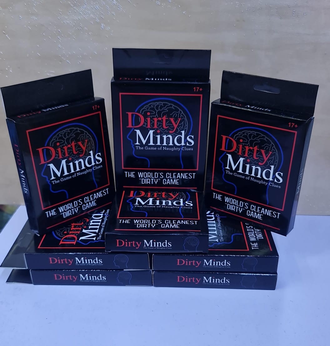 Dirty Minds Party Game: Naughty Clues Clean Answers Trivia for Mature 18+ Adults Hilarious Suggestive Cards Guess Innocent Phrases World's Cleanest Dirty Game Fun Night.