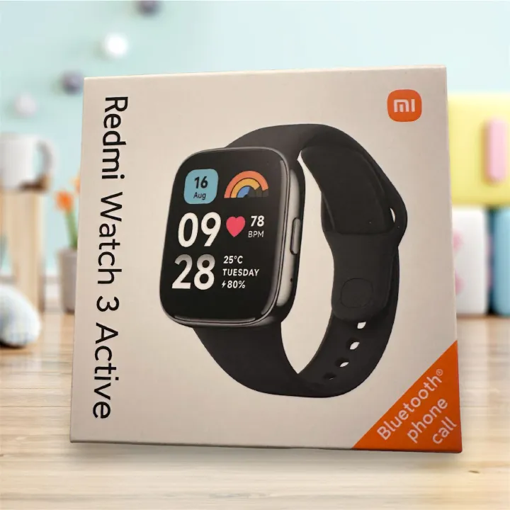 Redmi Watch 3 Active Smart Watch Fitness Tracker with 100 Sport Modes, Blood Oxygen Heart Rate Sleep Monitor, Bluetooth Phone Call