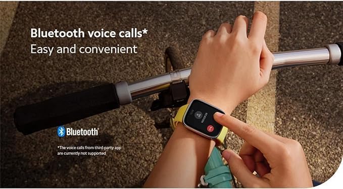 Redmi Watch 3 Active Smart Watch Fitness Tracker with 100 Sport Modes, Blood Oxygen Heart Rate Sleep Monitor, Bluetooth Phone Call