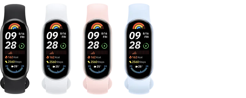 Xiaomi Smart Band 9 Global Version (2024) 1.62" Amoled Display | 233 mAh Battery | up to 21 Days of Battery Life | Over 150 Workout Modes | BT 5.4 | 50M Water Resistant
