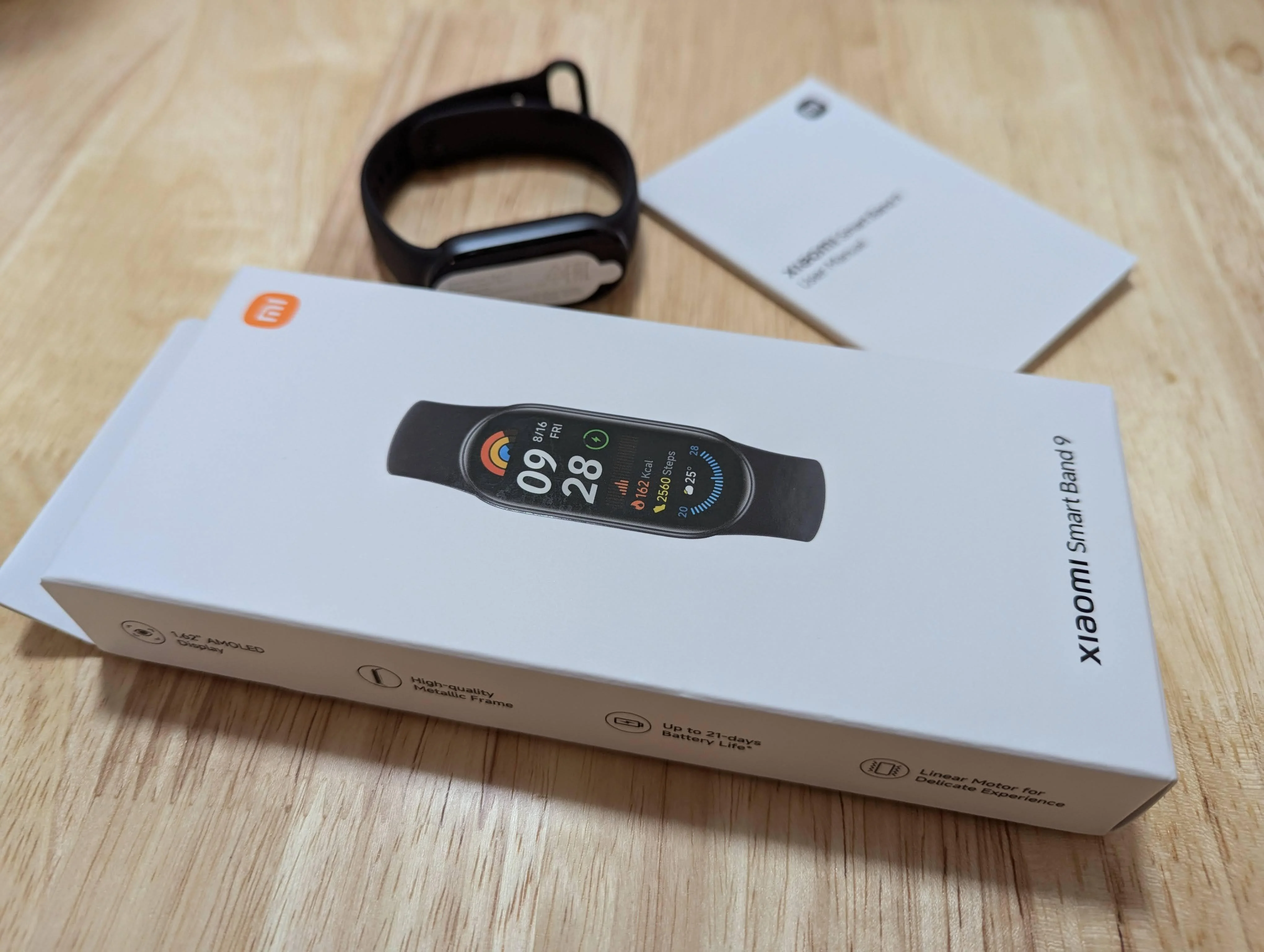 Xiaomi Smart Band 9 Global Version (2024) 1.62" Amoled Display | 233 mAh Battery | up to 21 Days of Battery Life | Over 150 Workout Modes | BT 5.4 | 50M Water Resistant