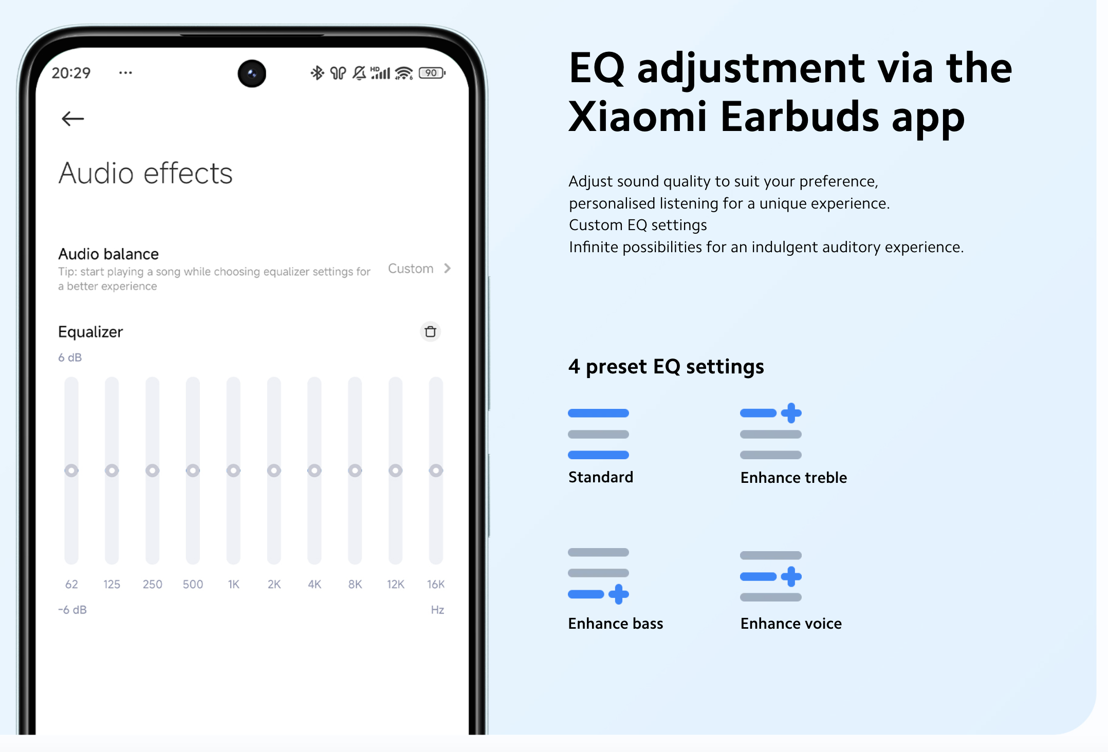 Redmi Buds 6 Lite - Bluetooth 5.3, 24-Hour Battery, Low Latency, IP54 Water Resistance
