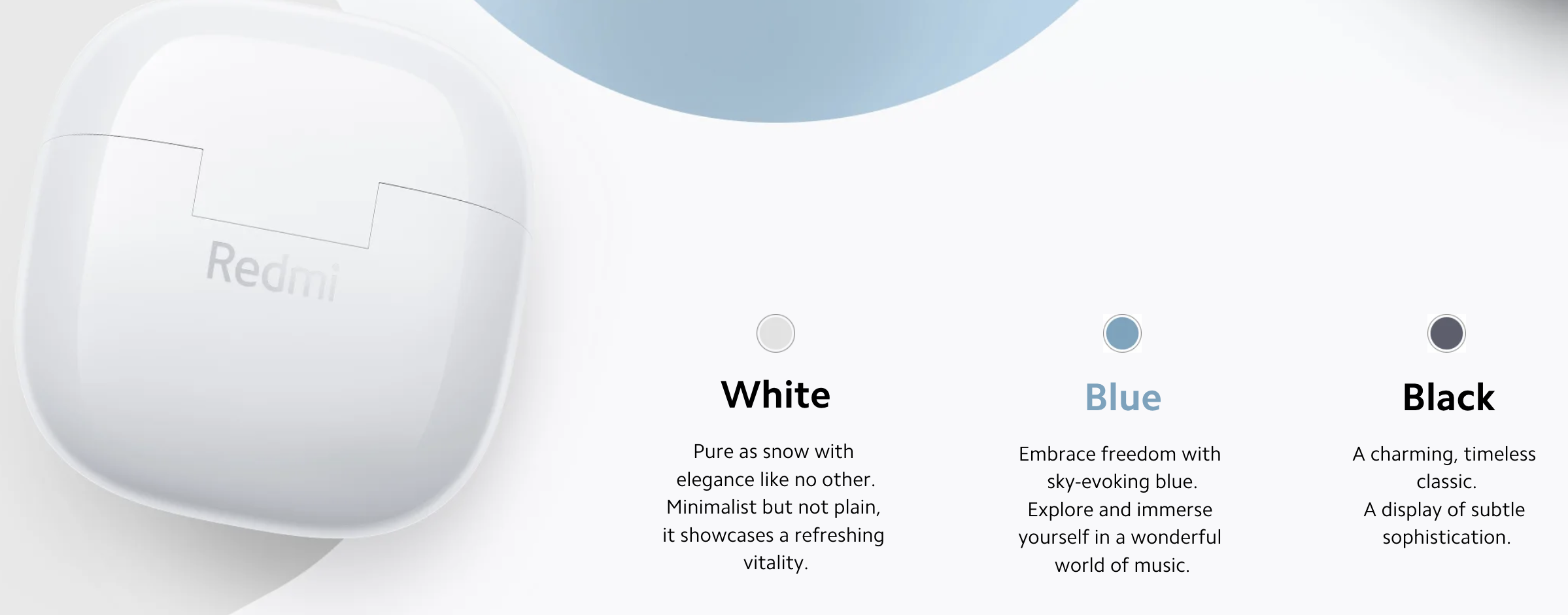 Redmi Buds 6 Lite - Bluetooth 5.3, 24-Hour Battery, Low Latency, IP54 Water Resistance