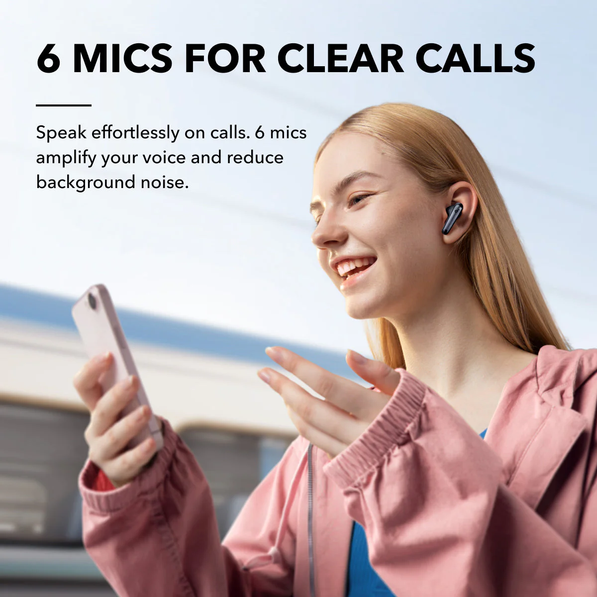 Anker Soundcore Liberty 4 NC | Adaptive ANC | Hi-Res Audio | 360° Spatial Sound | 9H Battery Life | Dual-Device Connection | Comfortable Fit