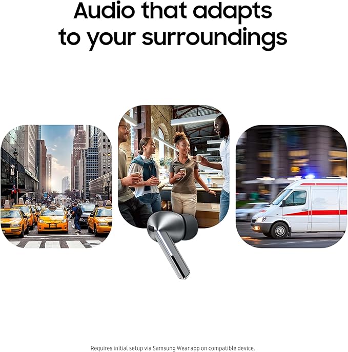 Samsung Galaxy Buds 3 Pro: True Wireless Earbuds with Advanced ANC & Immersive Hi-Fi Sound