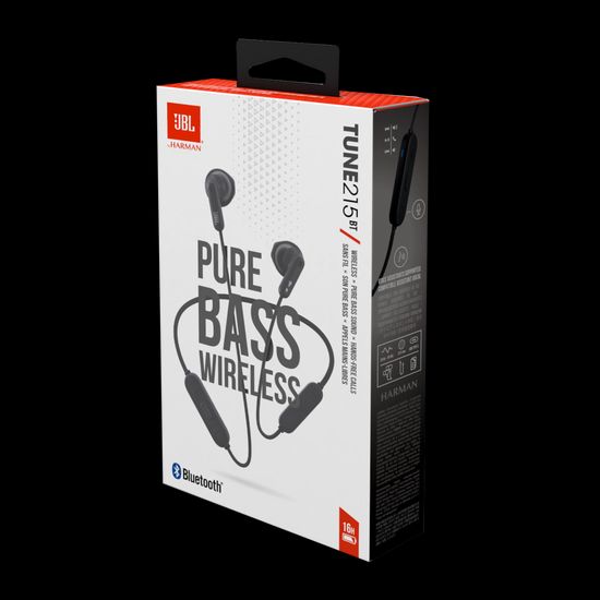 JBL Tune 215BT Wireless Bluetooth Earbuds – Pure Bass Sound, 16H Battery, Comfort-Fit Design, Multi-Point Connection