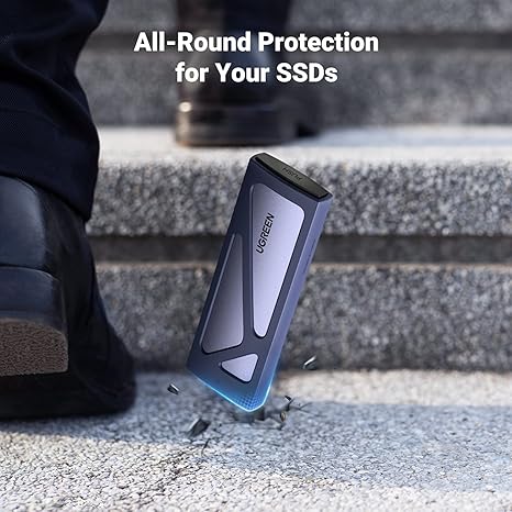 UGREEN SSD Enclosure, Tool-Free USB C External
