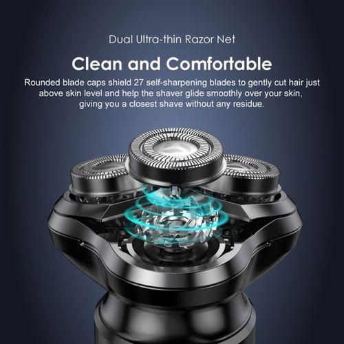 Oraimo SmartShaver 2 Magnet Dual Ultra-thin 3D Floating Electric Shaver Smoother