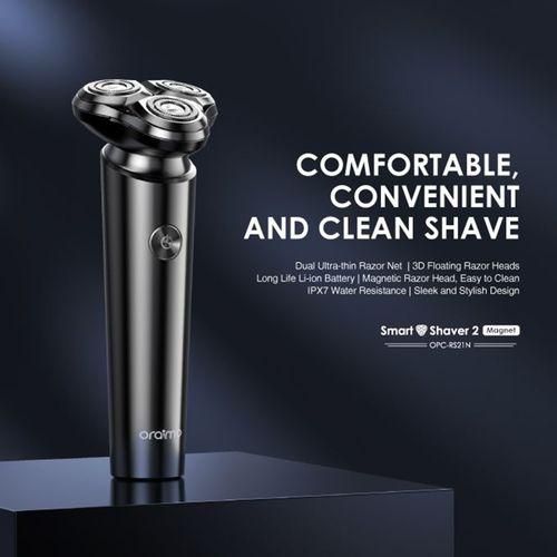 Oraimo SmartShaver 2 Magnet Dual Ultra-thin 3D Floating Electric Shaver Smoother