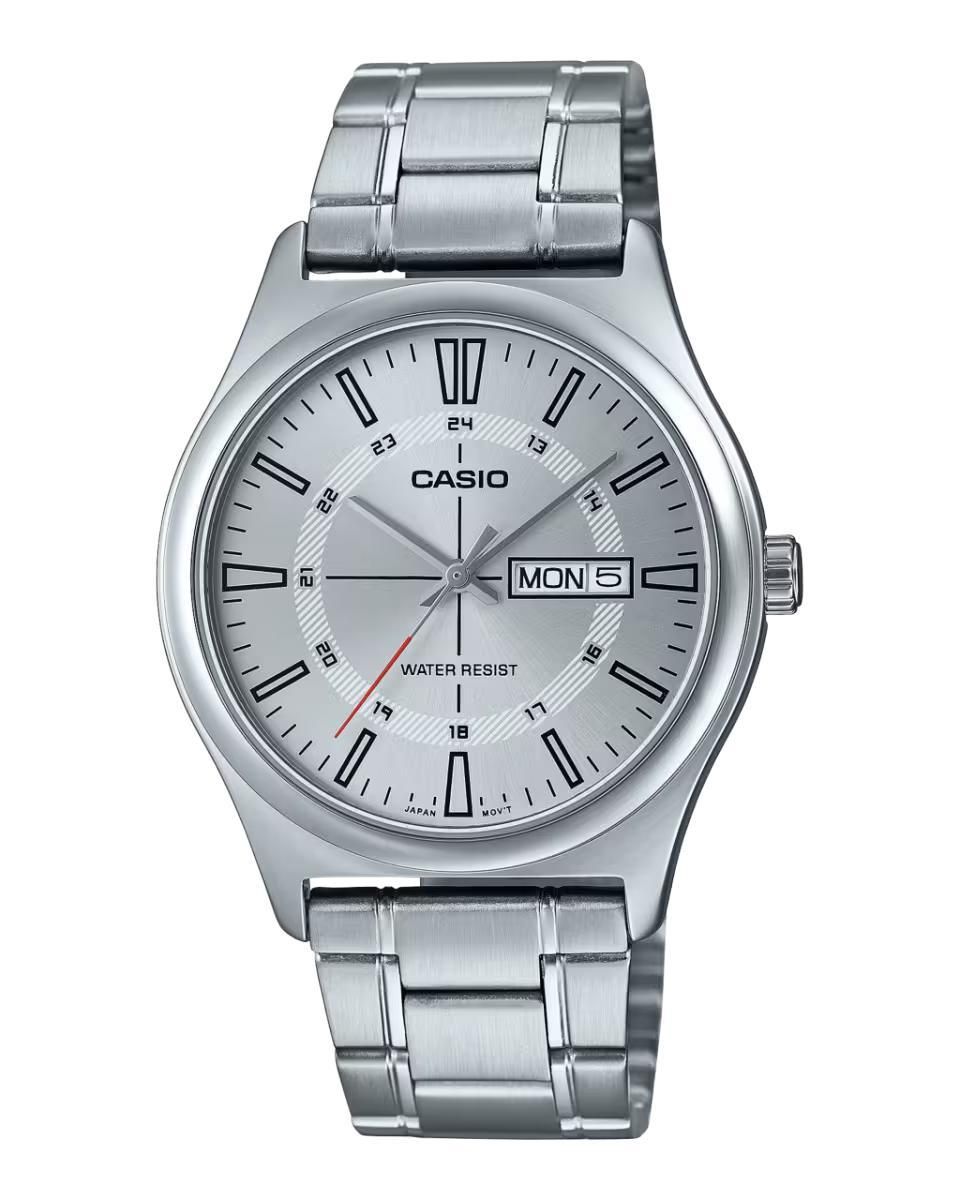 Casio Men's Leather Watch V006D 7C