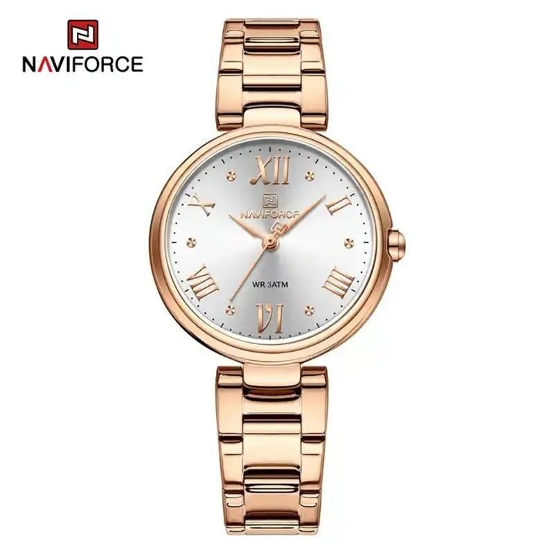 Naviforce Ladies Watch NF5030 Rose Gold