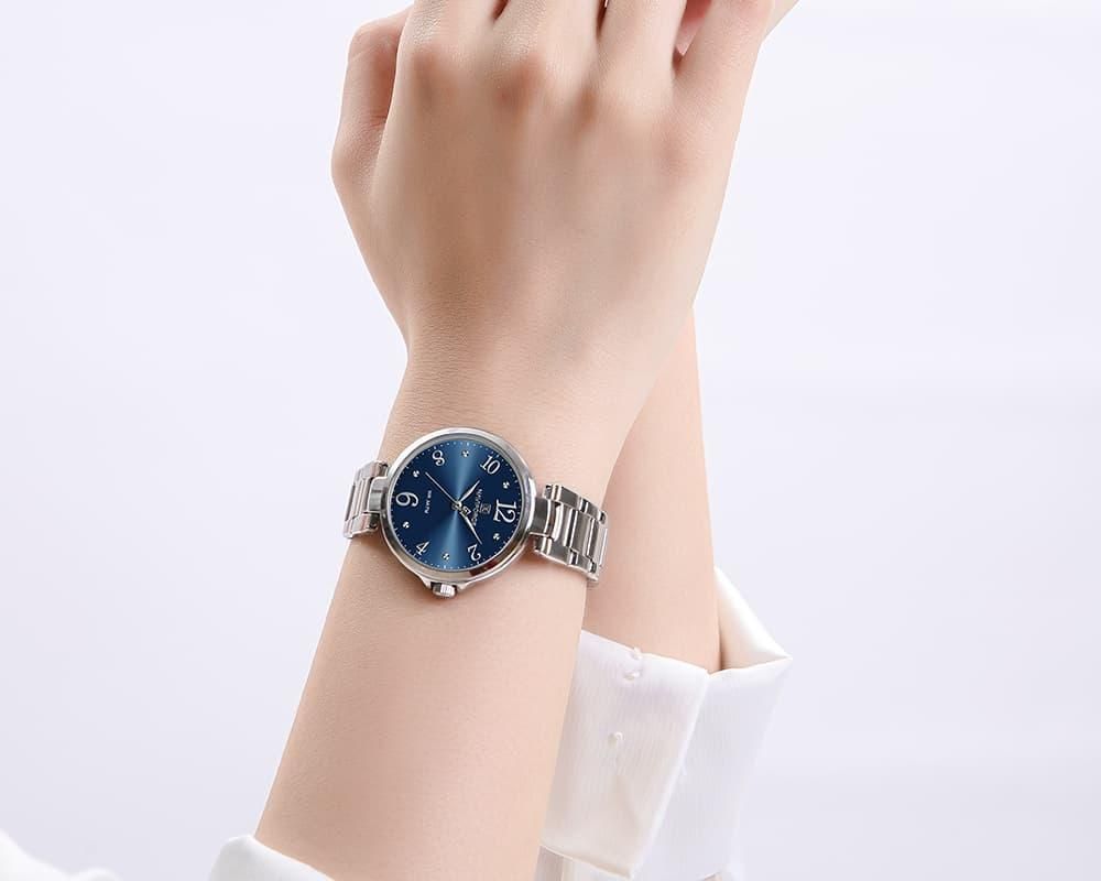 Naviforce Ladies Watch NF5031 Silver Blue