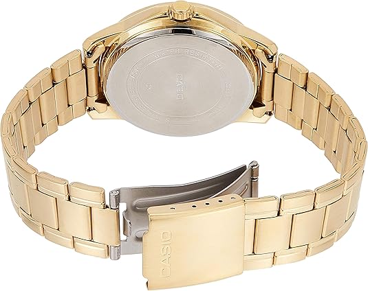 Casio Men's MTPV004G-9B Gold Stainless-Steel Quartz Watch