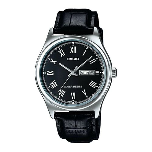 Casio Analog Leather Men's Watch MTP-V006L-1BUDF MTP-V006L-1BUDF