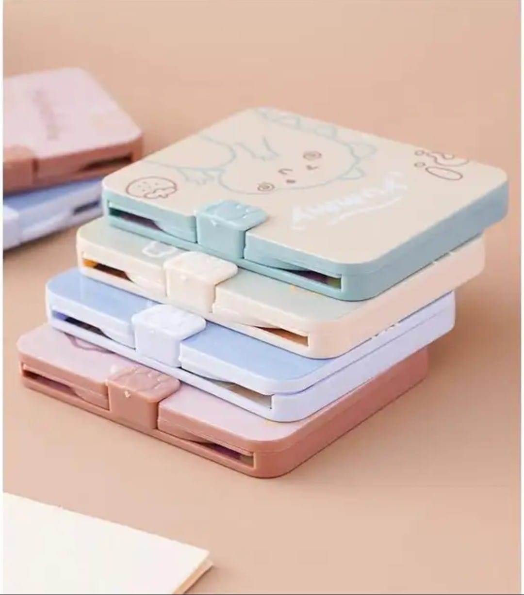 Compact Makeup Mirror for Pocket Purse Clutch,Magnifying Foldable Cosmetic Mirror, Portable Travel Mirror for Beauty, 
 Mirror for Men and Women