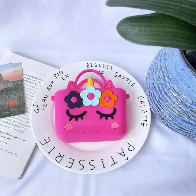 Unicorn  Crossbody HandbaG Popular Kids Colorful  Coin Purse Toddler PU Mini Sling Bags Cute Crossbody Bags Handbags For Baby Girl