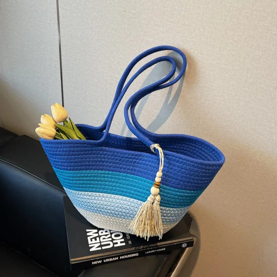 Woven Bag Fashion Handbag for Commuting Woven Beach Bag Tote Bags for Women daily beach bag water resistant high quality s bag Large capacity Handbag Travel Vacation Beach Bag Straw Woven Straw bag