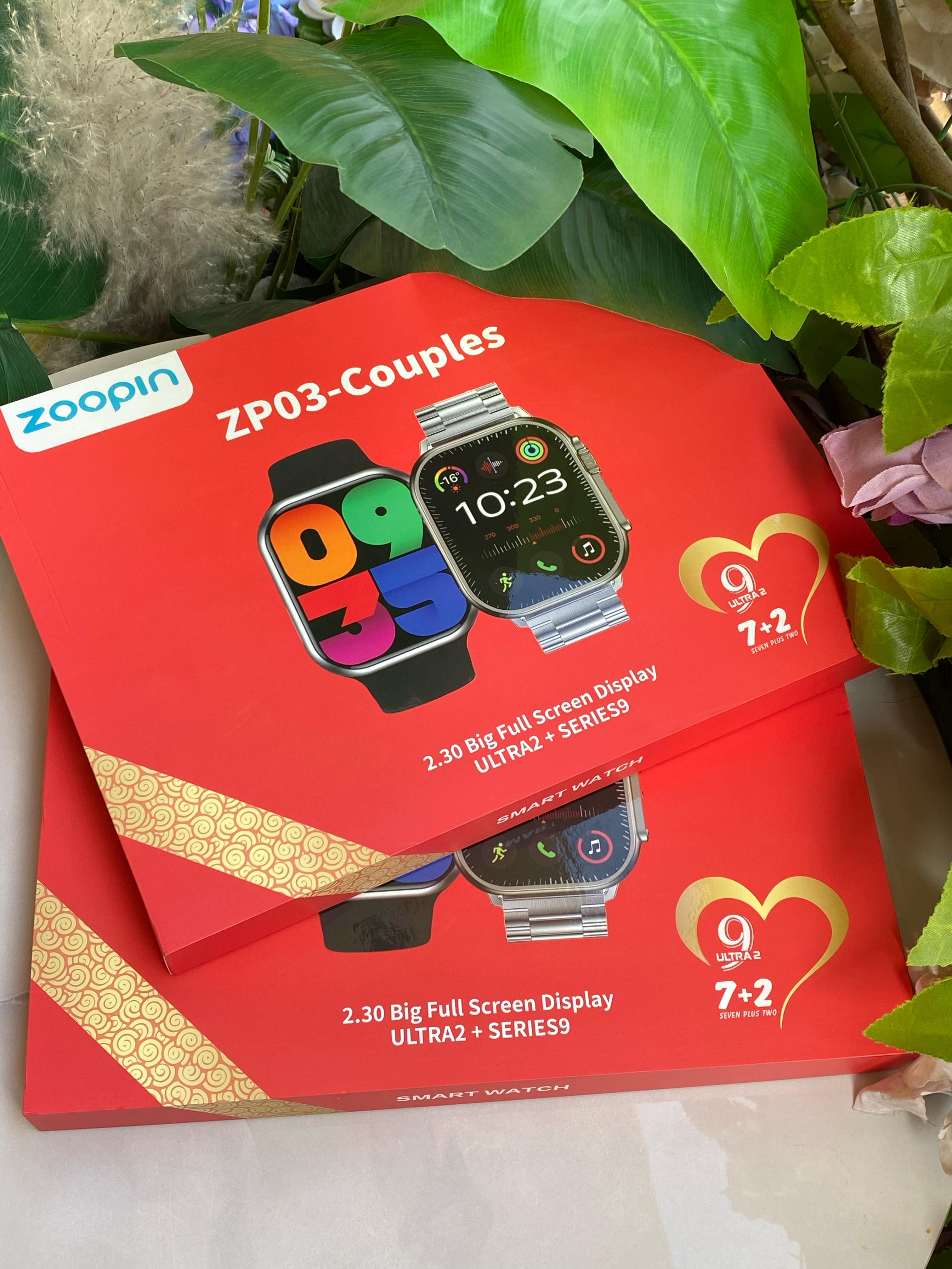 🔥🔥BACK IN STOCK🔥🔥



ZP03-COUPLE SMART WATCHES *



❇️2 Smart watches

❇️7 interchangeable straps



Features:

▪️Sports Functions: walking,Cycling,Running,jogging

▪️Message alerts

▪️Sleep monit
