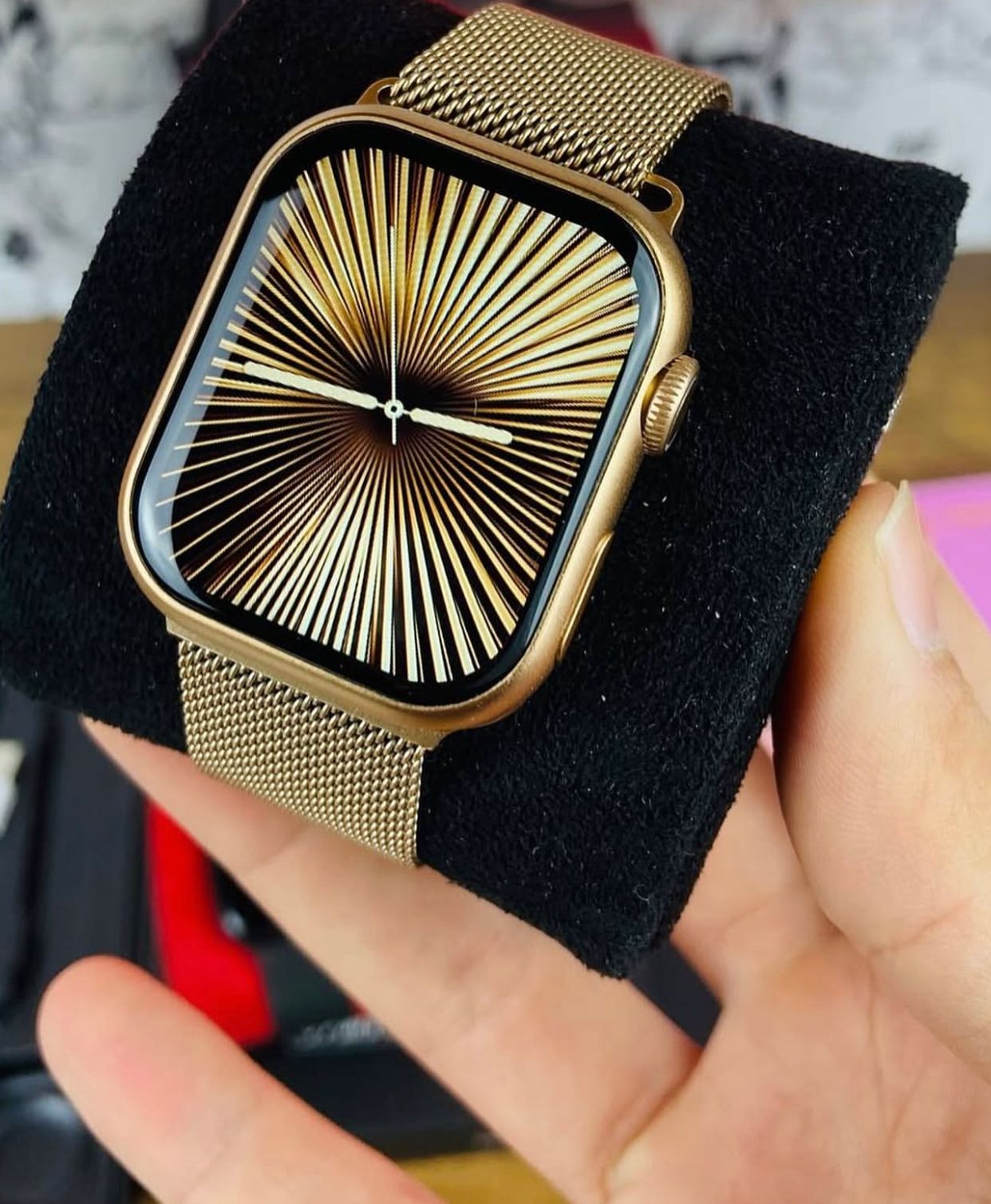 ❤️♨️RESTOCKED❤️♨️



*_HAINO TEKO LADIES SMART WATCH SQ-16 mini*



▪️3 interchangeable straps

▪️Stainless steel Bracelet 

    

  Functions:

*️⃣Sports Record : Cycling, Walking,Jogging,Running

*️