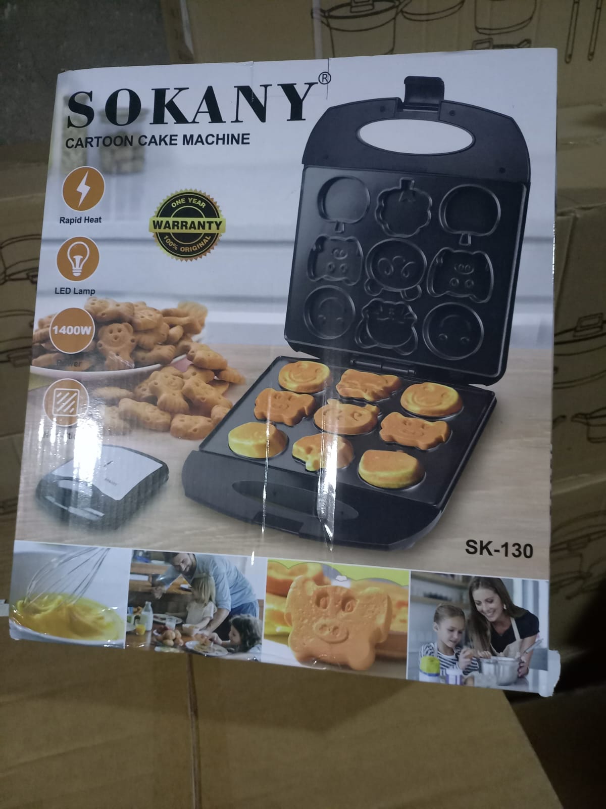 🧁✨ Sokany Cartoon Cake Machine – Bake the Magic! 🧚🏼‍♀️🥰🧜‍♂️Turn your kitchen into a fairytale bakery! 🍰

Whip up adorable, cartoon-shaped cakes in minutes – perfect for kids, parties, or just so