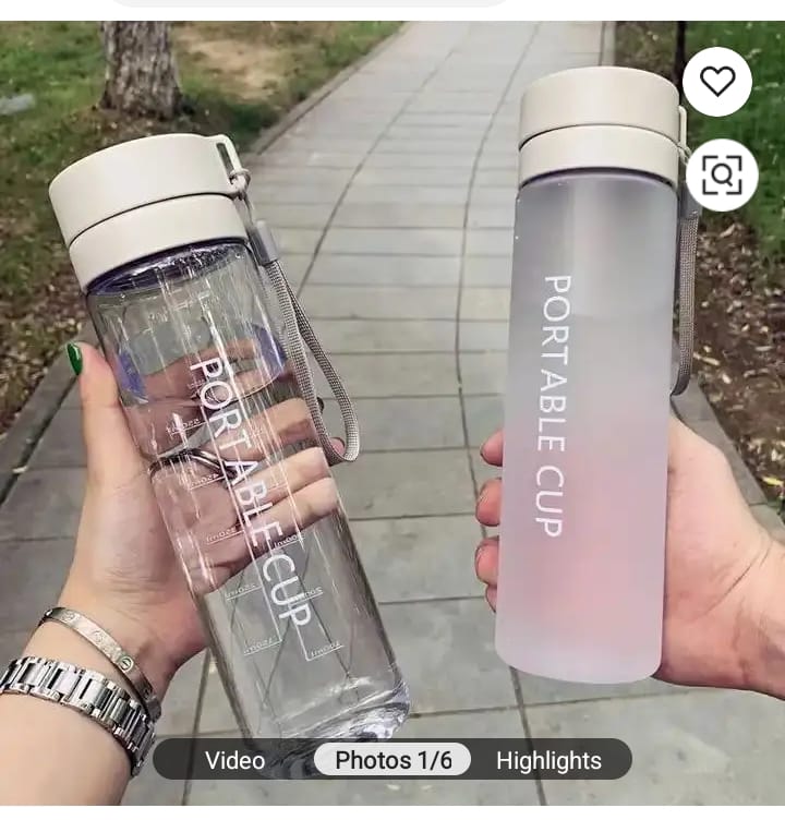 Sports Water Bottle.Made from high-quality, food-grade plastic, our water bottles are 100% BPA-free, non-toxic, and odorless. Enjoy the peace of mind that comes with drinking from a safe and healthy.