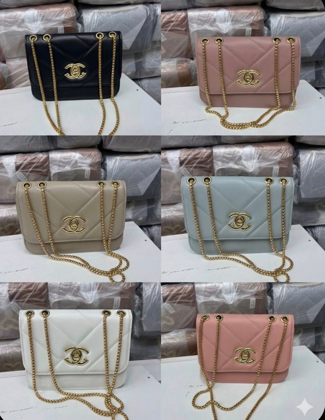 SHOULDER BAG| Luxury Quilted Leather Shoulder Bag – Elegant Chain Strap, Stylish quilted leather design for a luxurious look, Elegant gold-tone chain strap for versatile shoulder or crossbody wear.