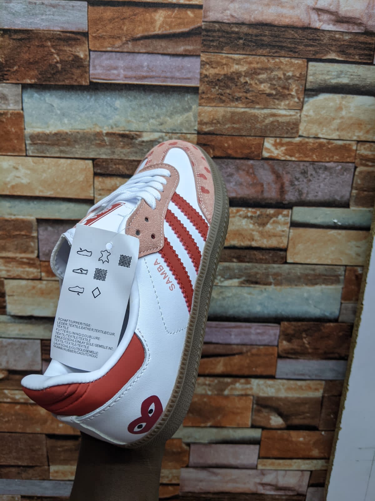 Adidas Samba pure leather Comfortable High Quality Unisex Breathable Sneakers Shoes