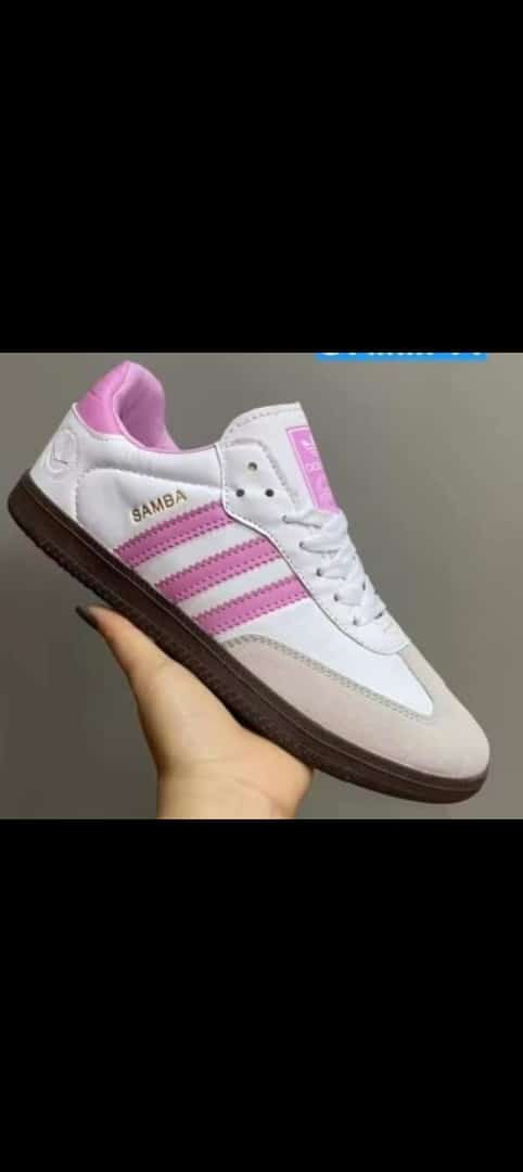 Adidas Samba pure leather Comfortable High Quality Unisex Breathable Sneakers Shoes