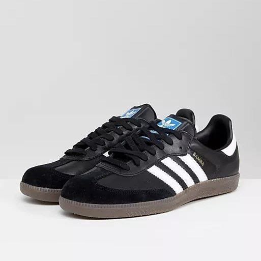Adidas Samba pure leather Comfortable High Quality Unisex Breathable Sneakers Shoes
