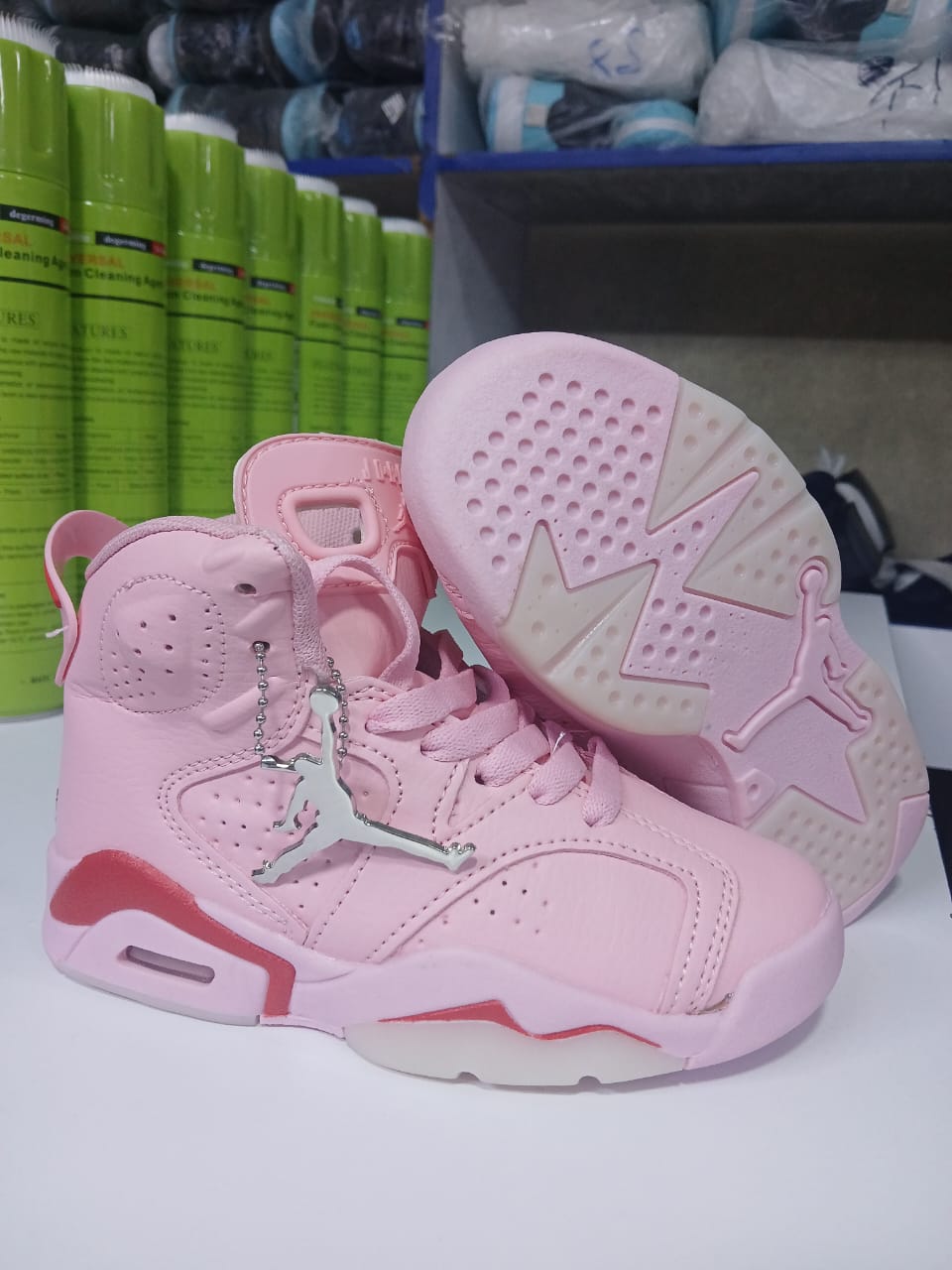 High Quality Original Jordan 6 Kids Unisex Sneakers