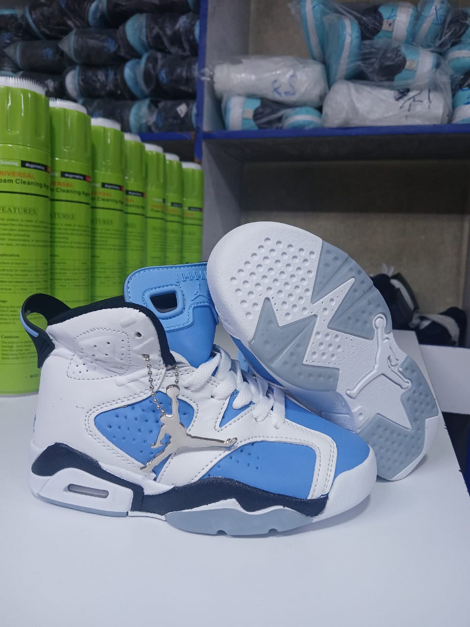 High Quality Original Jordan 6 Kids Unisex Sneakers