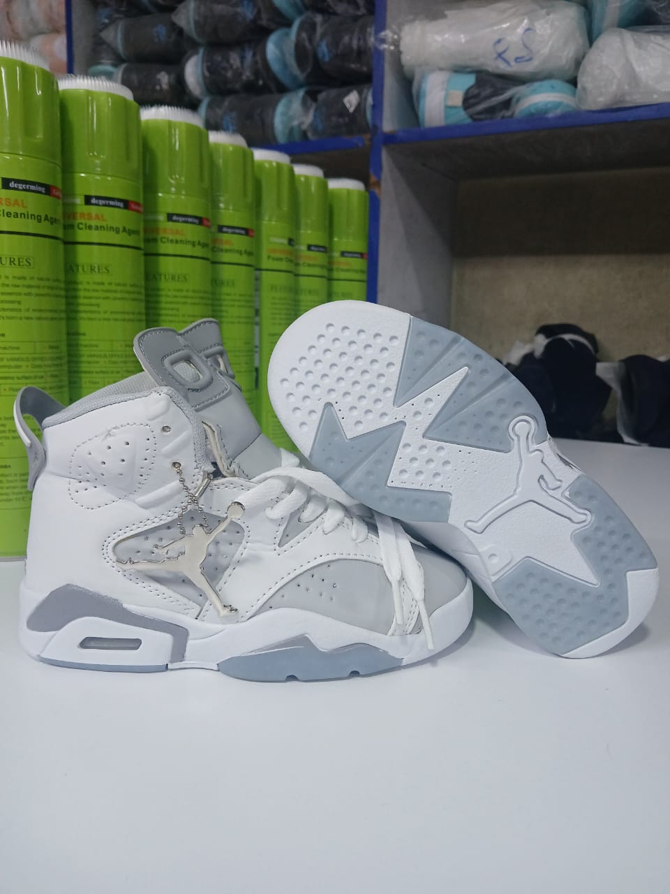 High Quality Original Jordan 6 Kids Unisex Sneakers