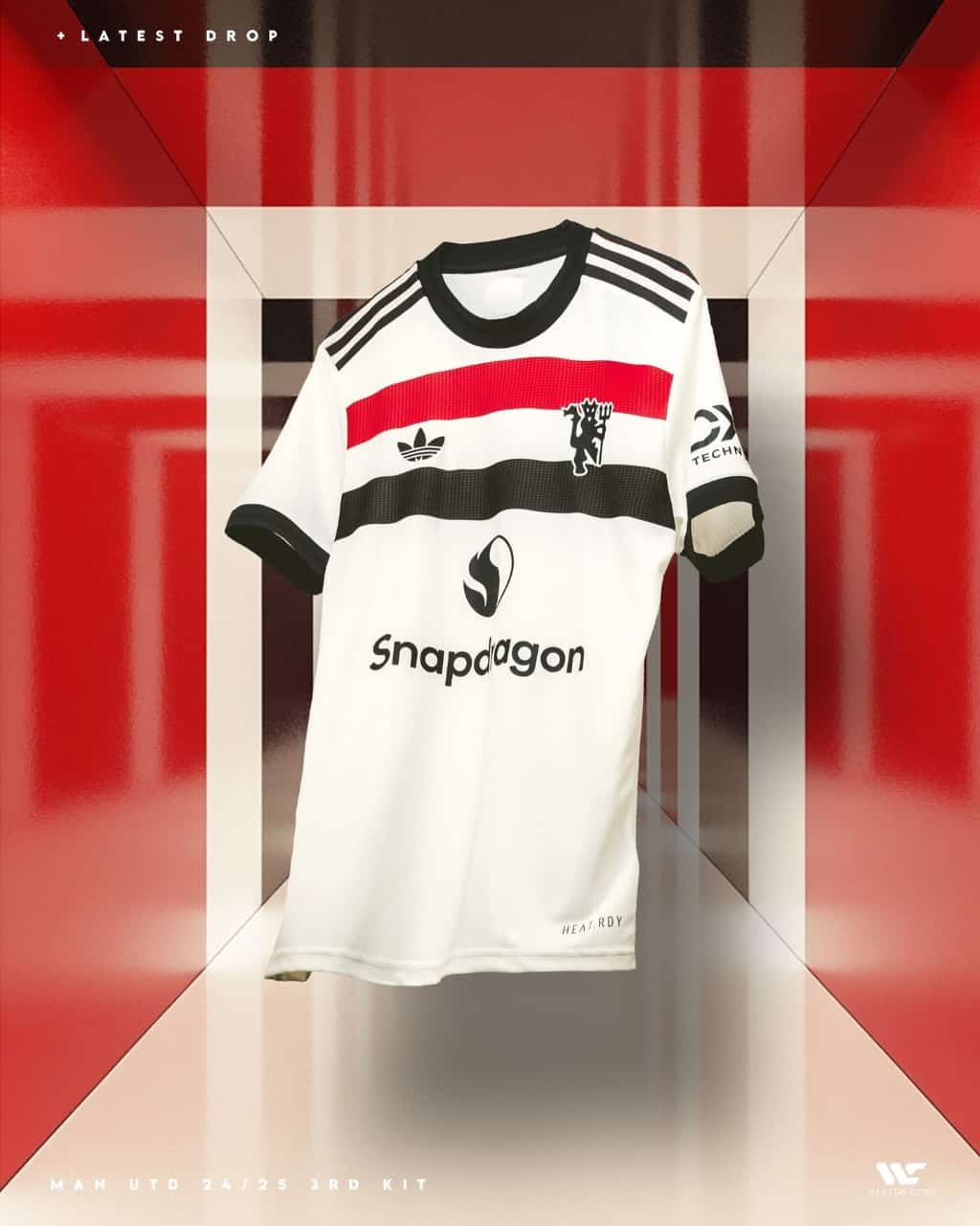 2024/2025 PLAYER VERSIONNew Season MANCHESTER UNITED Original Home Kit Football Jersey ; New Authentic Unisex Jersey