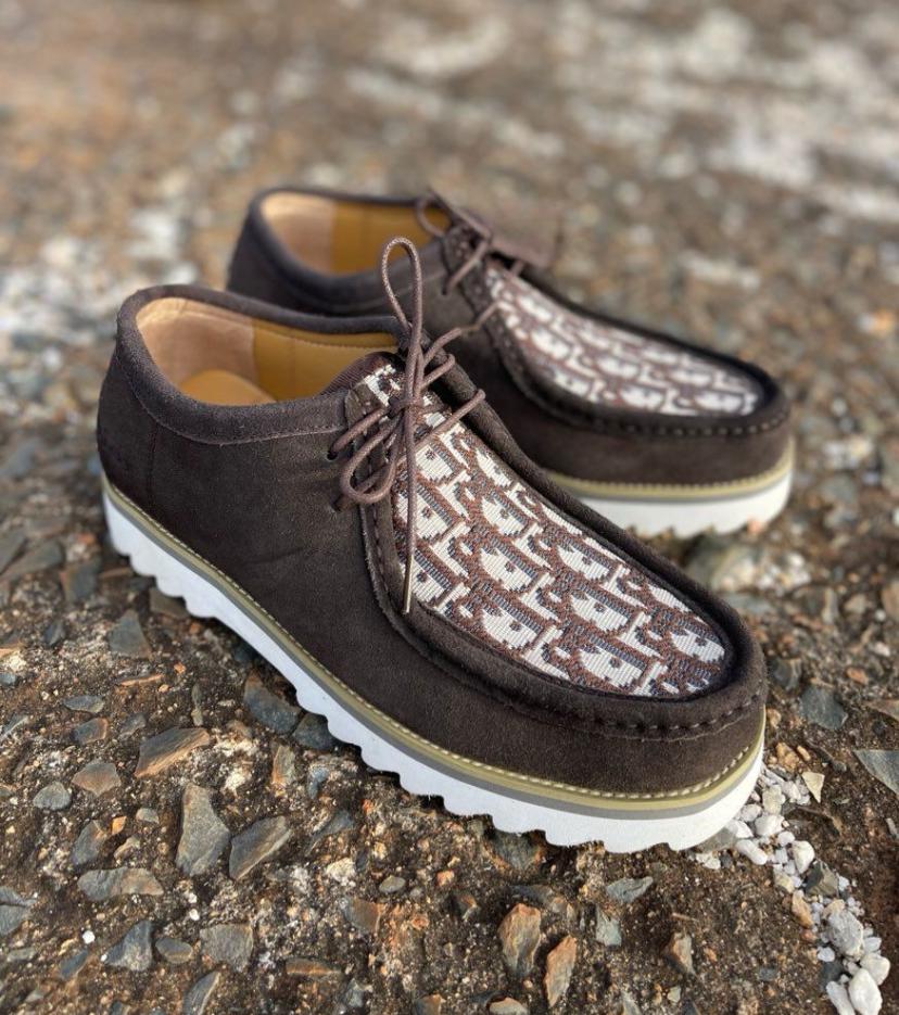 Original Dior Clarks Walabees, Very Classy Men's Official and Casual Shoes.